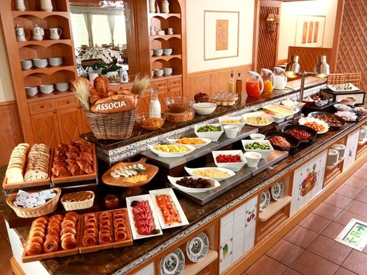 【朝食付きプラン】【開業30周年】アソシアの朝食バイキングが感謝のリニューアル　